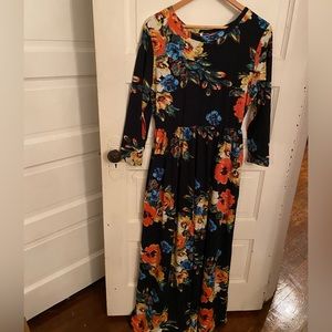 Women’s Long Sleeve Maxi Dress